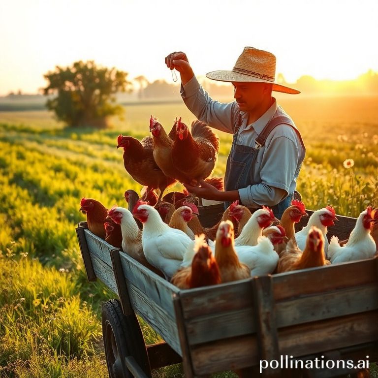 how to transport chickens